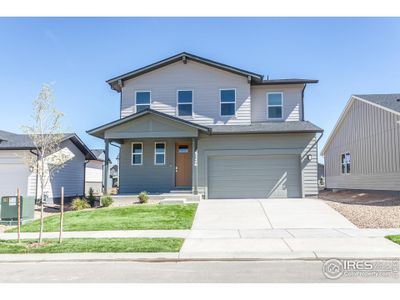 New construction Single-Family house 5326 Blainville Street, Timnath, CO 80547 Hemingway- photo 0