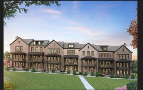New construction Townhouse house 2276 Addington Wy, Unit 46, Brookhaven, GA 30319 plan Harleigh - image