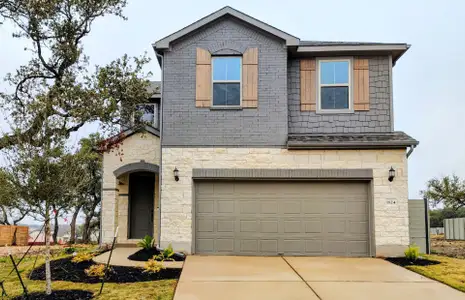 New construction Single-Family house 1824 Spring Mountain Cv, Georgetown, TX 78628 plan Gordon - image