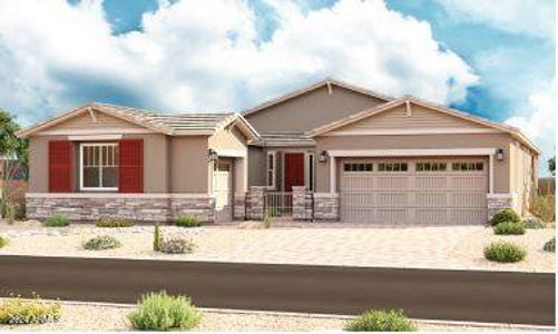 New construction Single-Family house 21762 E Saddle Way, Queen Creek, AZ 85142 Pomona- photo 0 0