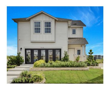 New construction Single-Family house 1229 Wild Leaf Wy, San Marcos, TX 78666 plan Kourtney - image