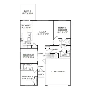 New construction Single-Family house 4515 Abberley Wy, Leland, NC 28451 plan Everest - image