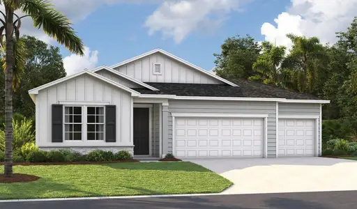 New construction Single-Family house 41 Ponce Preserve Dr, Palm Coast, FL 32164 plan Agate - image
