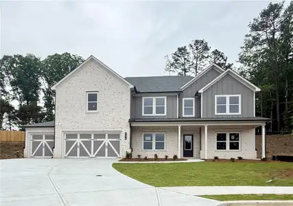 New construction Single-Family house 4270 Shirebrook Trl, Hoschton, GA 30548 - image
