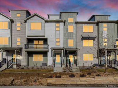 New construction Townhouse house 16712 Shoshone Place, Broomfield, CO 80023 Cameron- photo 0