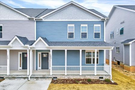 New construction Duplex house 7994 Humie Olive Rd, Apex, NC 27502 - photo 0