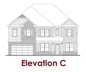 New construction Single-Family house 160 Apalachee Church Rd, Auburn, GA 30011 plan Rosewood - image