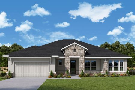 New construction Single-Family house 2821 Honeywood Dr, Leander, TX 78641 plan The Northstar - image