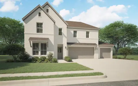 New construction Single-Family house 1105 Ocean Breeze Wy, Princeton, TX 75407 plan Claret | Windmore - image