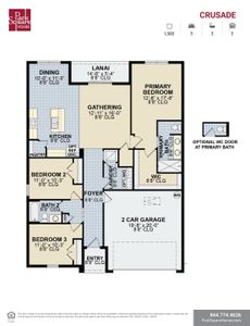 New construction Single-Family house 3090 Suraj Cir, Tavares, FL 32778 plan Crusade - image 3