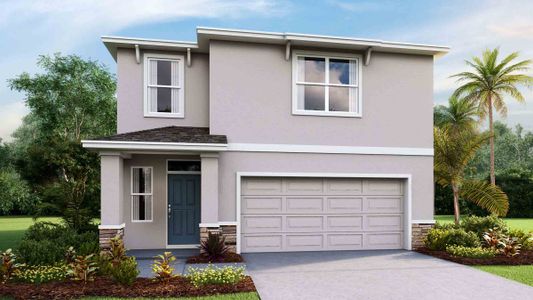 New construction Single-Family house 17430 Pleasantview Blvd, Land O' Lakes, FL 34638 null- photo 1 1