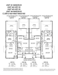 New construction Townhouse house 2154 Village Walk Pl, Aledo, TX 76008 null- photo 2 2