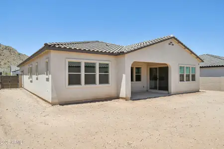 New construction Single-Family house 34155 N Tanglewood Pass, Queen Creek, AZ 85144 plan Plan 5012 Elevation A - image