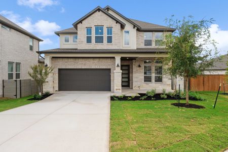 New construction Single-Family house 116 Rambling Rapids Dr, Georgetown, TX 78628 plan Garner - image
