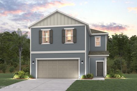 New construction Single-Family house 104 Buccaneer Pl, Palm Coast, FL 32164 plan Silverbell II - image