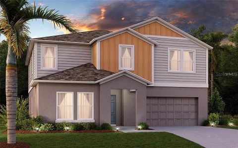 New construction Single-Family house 1110 Foreshore Ln, Haines City, FL 33844 Catalina- photo 0