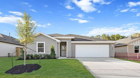 New construction Single-Family house 105 Golden Eagle Blvd, New Waverly, TX 77358 plan Lakeway - image