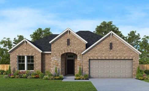 New construction Single-Family house 217 Flowering Senna Dr, Buda, TX 78610 The Homestead- photo 0