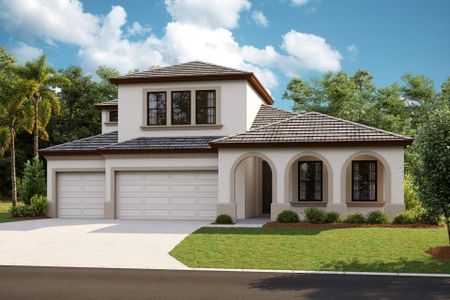 New construction Single-Family house 9753 Leaf Green Ln, Pasadena Hills, FL 33541 plan Hyde Park IV - image