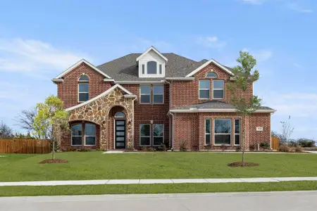 New construction Single-Family house 804 S Hidden Lakes Dr, DeSoto, TX 75115 plan Hillcrest 2FS (w/Media) - image