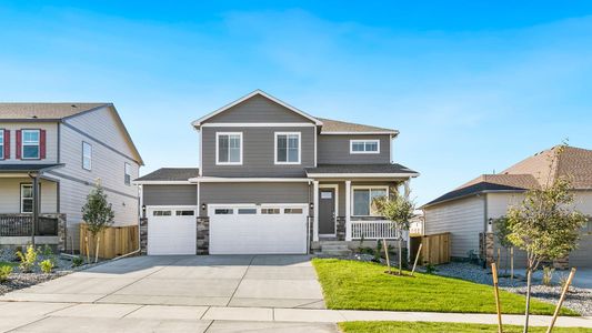 New construction Single-Family house 13432 Wabash St, Thornton, CO 80602 Bellamy- photo 0