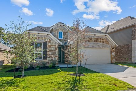 New construction Single-Family house 12234 Black Hat, San Antonio, TX 78254 Mooreville- photo 0