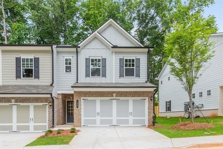 New construction Townhouse house 128 Town Walk Drive, Holly Springs, GA 30115 - photo 0