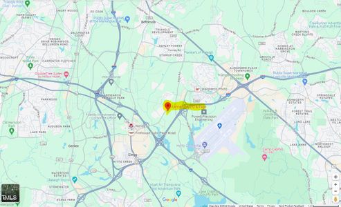 Forty and Page Location map