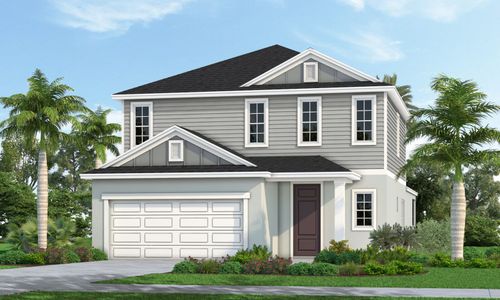 New construction Single-Family house 10038 Cross River Trl, Parrish, FL 34219 plan Heritage - image