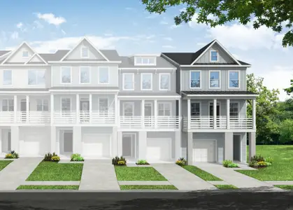 New construction Townhouse house 443 Katies Scenic Ct, Charleston, SC 29492 - image
