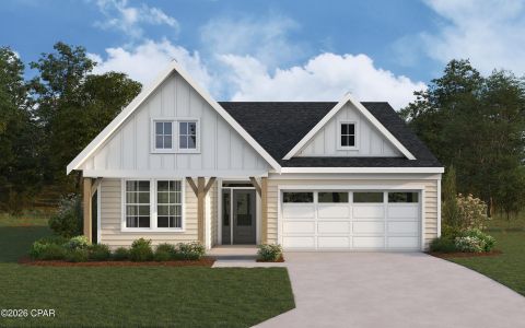 New construction Single-Family house 654 Millbridge Dr, Panama City Beach, FL 32413 plan Amelia - image