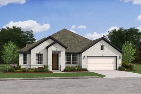 New construction Single-Family house 1340 Imperial Ranch Way, Dayton, TX 77535 Amadora II- photo 0