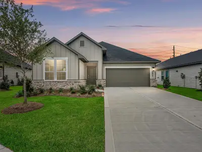 New construction Single-Family house 7923 Sunny Lily Lp, Cypress, TX 77433 plan Somerville - image