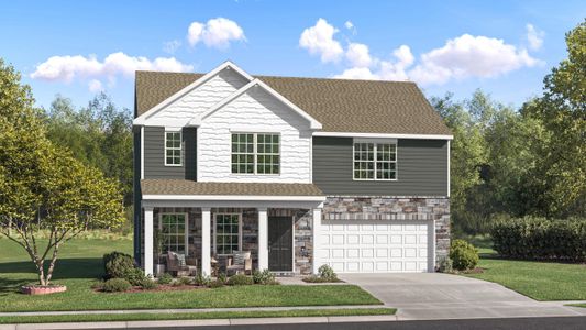 New construction Single-Family house 840 Sparano Lp, York, SC 29745 plan Bishop II - image