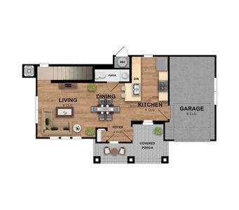 New construction Single-Family house 2414 Drew Ln, Austin, TX 78748 plan The Hamilton - image 2