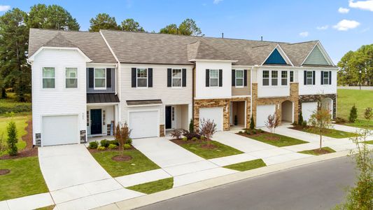 New construction Townhouse house 6320 Lady Eliza Lane, Raleigh, NC 27603 Litchfield- photo 0