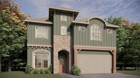 New construction Single-Family house 1441 Chamboard Ln, Houston, TX 77018 - image
