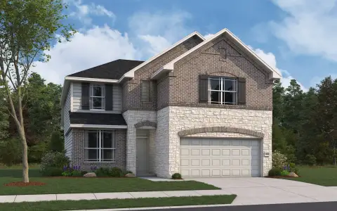 New construction Single-Family house 15949 Cy Young Ct, Splendora, TX 77372 plan Hamilton - image