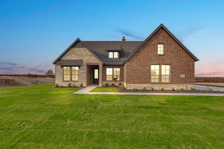 New construction Single-Family house 4245 Old Springtown Rd, Weatherford, TX 76085 Verbena- photo 0