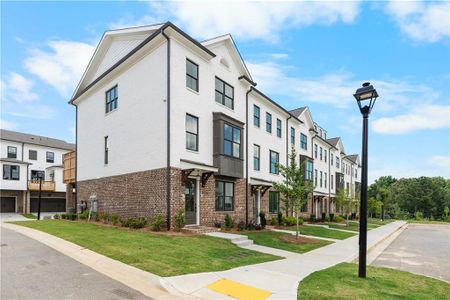New construction Townhouse house 5440 Howington Ct, Unit 190, Buford, GA 30518 The Glendale- photo 0