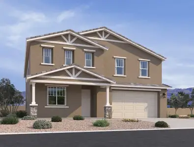 New construction Single-Family house 15603 W Onyx Ave, Waddell, AZ 85355 plan Emerald - image