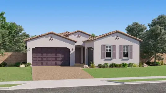 New construction Single-Family house 26053 N 78Th Ave, Peoria, AZ 85383 plan Trillium Plan 4585 - image