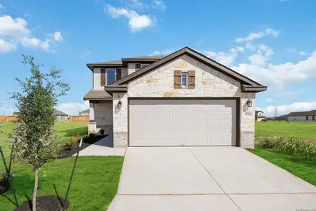 New construction Single-Family house 8526 Red Hawk Lp, San Antonio, TX 78222 - image