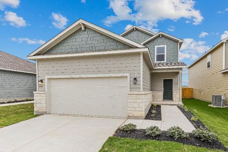 New construction Single-Family house 9954 Chavaneaux Lndg, San Antonio, TX 78221 plan Eleanor - 2396 - image