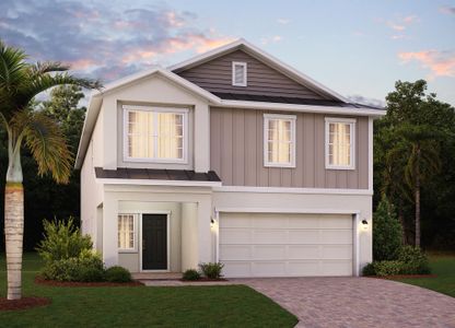 Elevation 4 with Optional Siding | Vero | New Homes in Florida | Landsea Homes