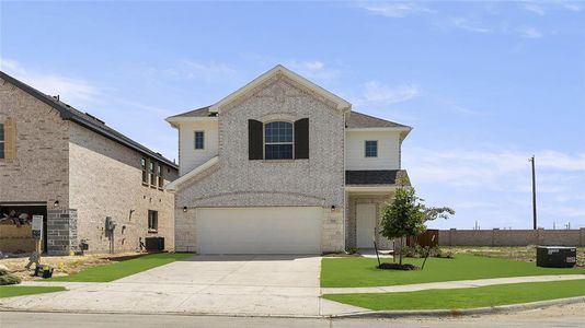 New construction Single-Family house 712 Hidden Feather Drive, Lavon, TX 75166 Rayburn II U- photo 0