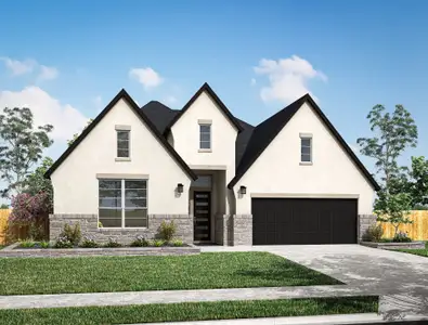 New construction Single-Family house 4679 Bridgewood Dr, Spring, TX 77386 plan Bartlett - image