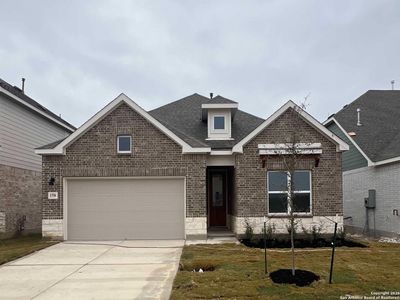 New construction Single-Family house 158 Desert Cactus, San Antonio, TX 78253 plan Alyssa - image