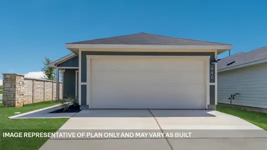 New construction Single-Family house 244 Garcia St, Buda, TX 78610 plan The Atlanta - image