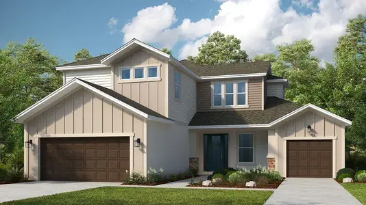 New construction Single-Family house 14223 Sawmill St, Parrish, FL 34219 plan Tortola - image
